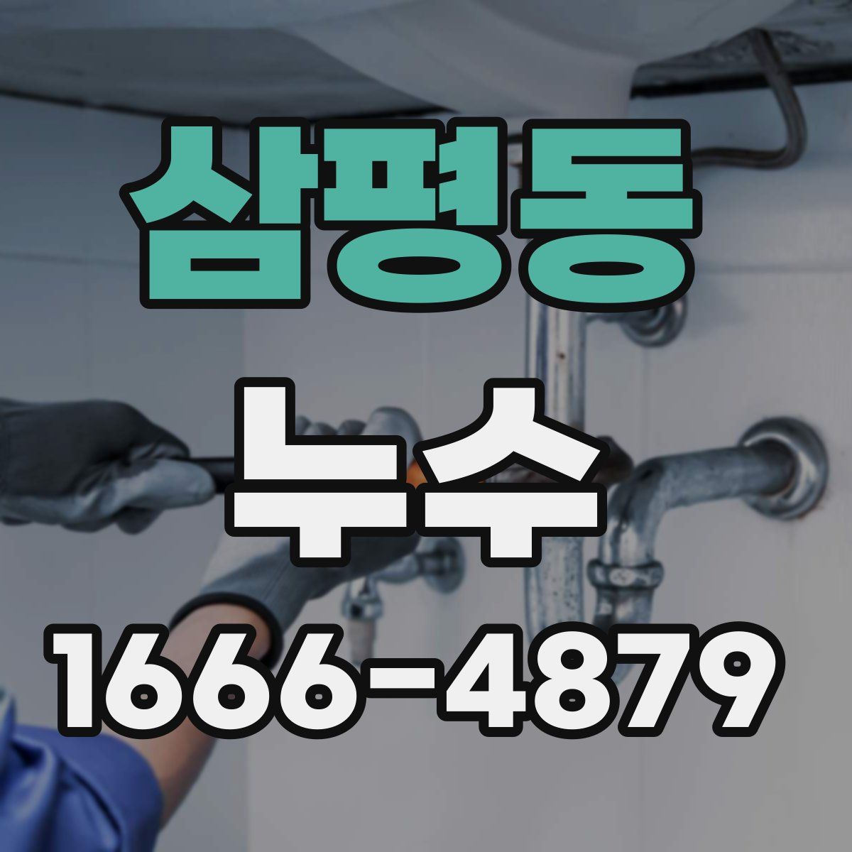 삼평동 누수