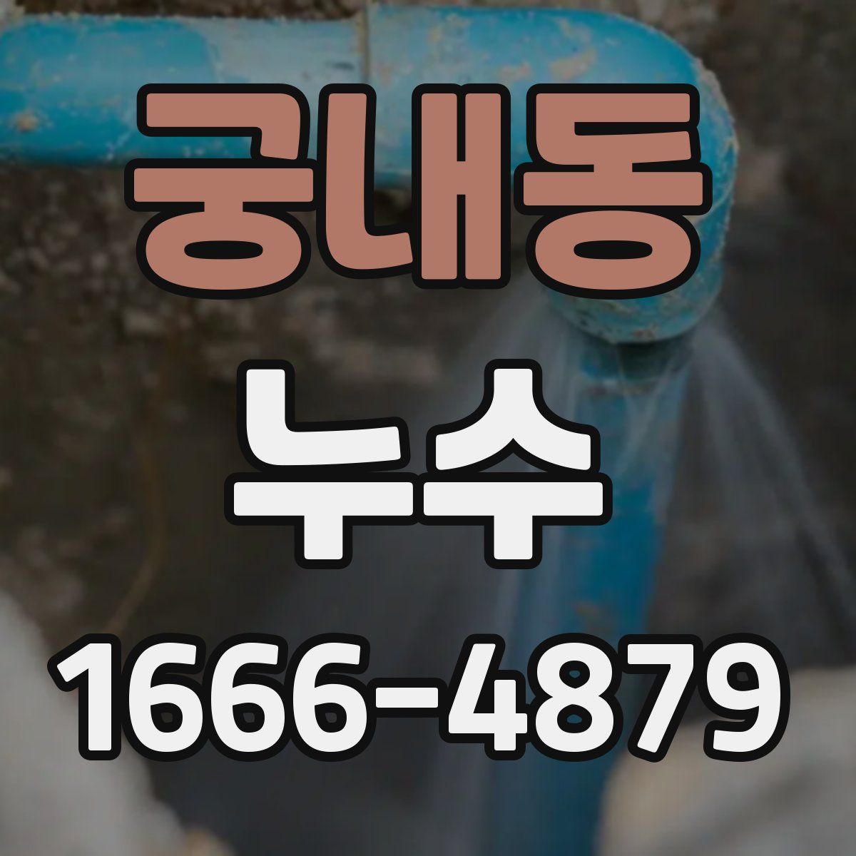 궁내동 누수