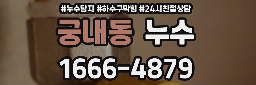 궁내동 누수