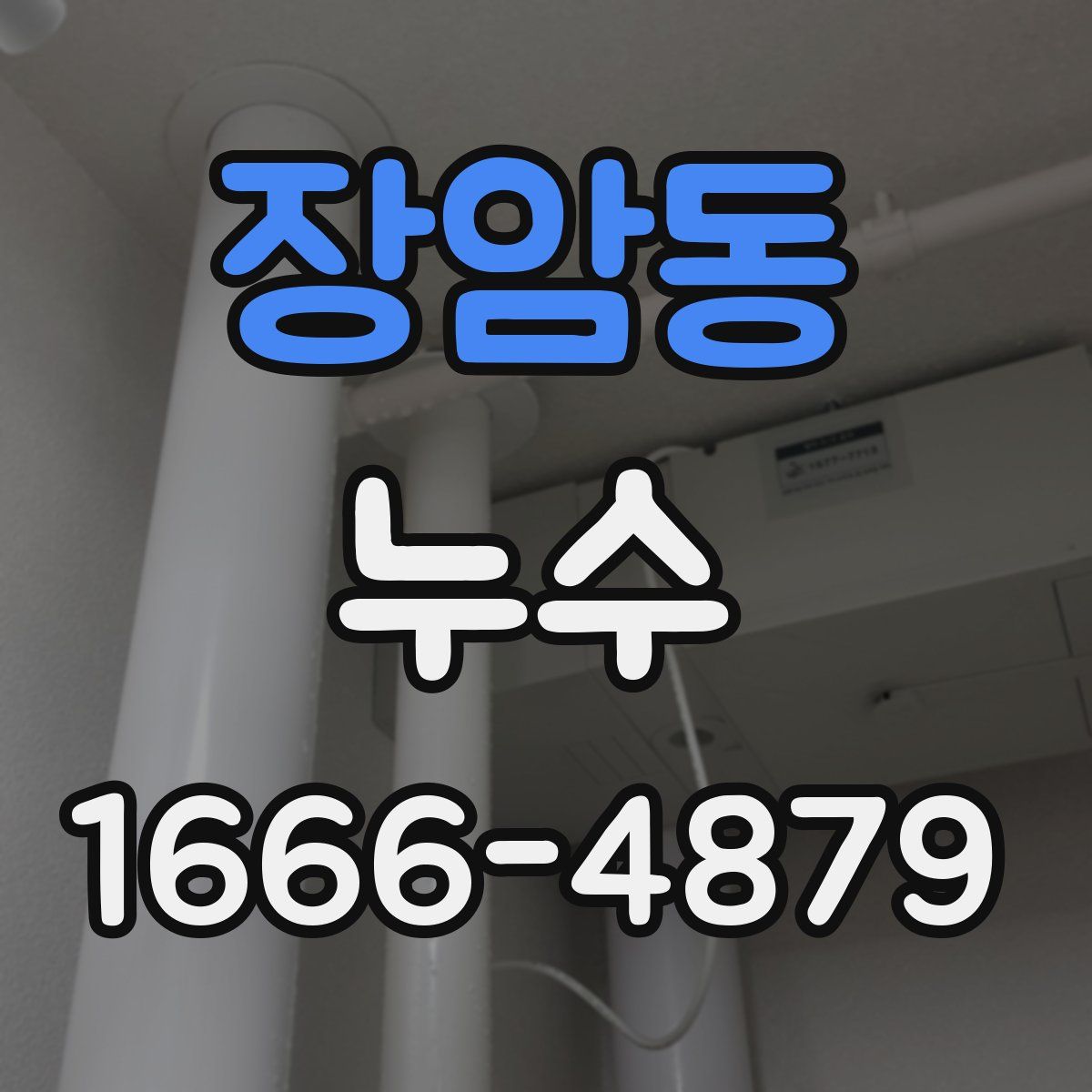 장암동 누수