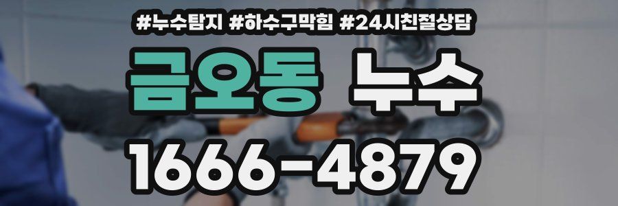 금오동 누수