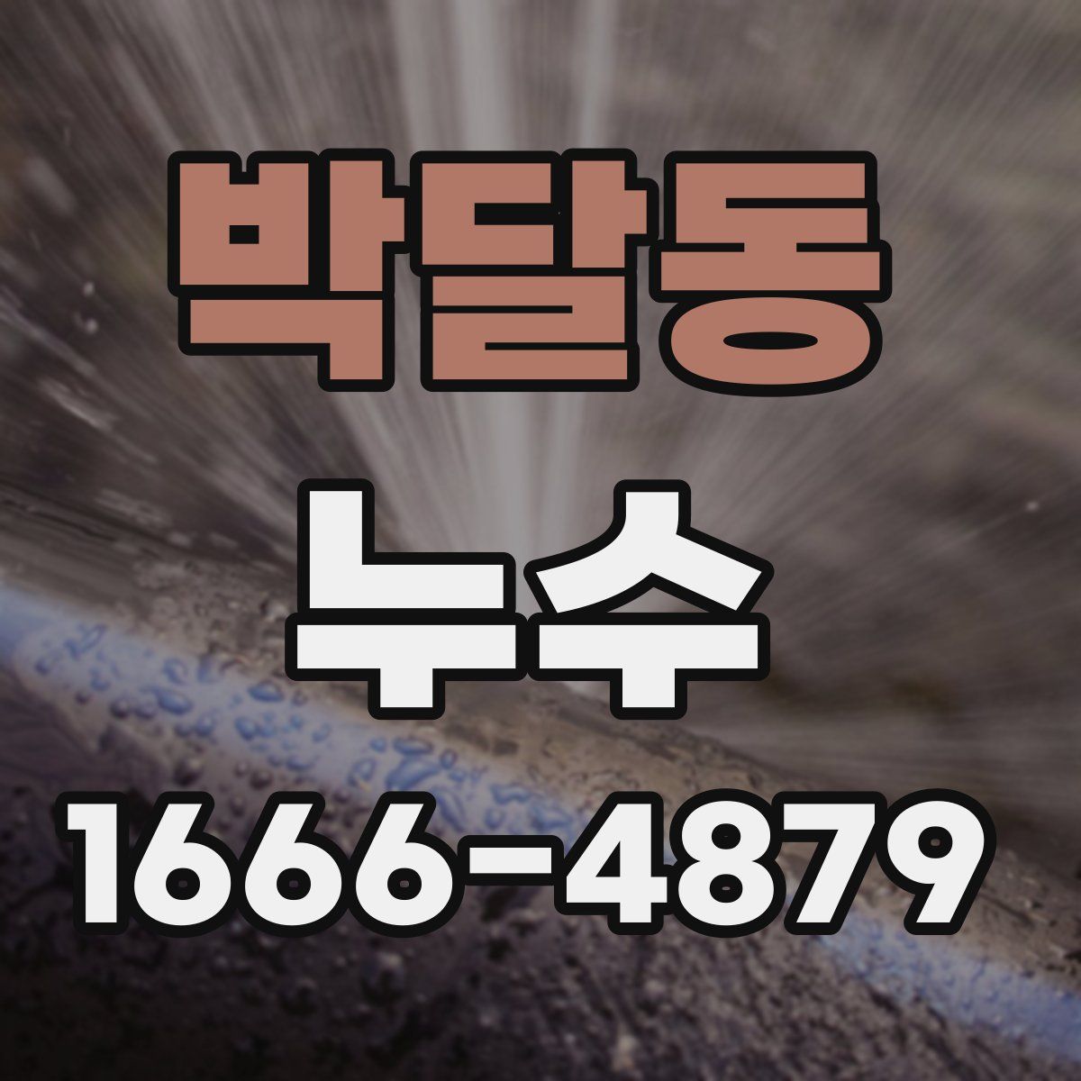 박달동 누수