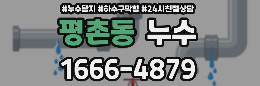 평촌동 누수
