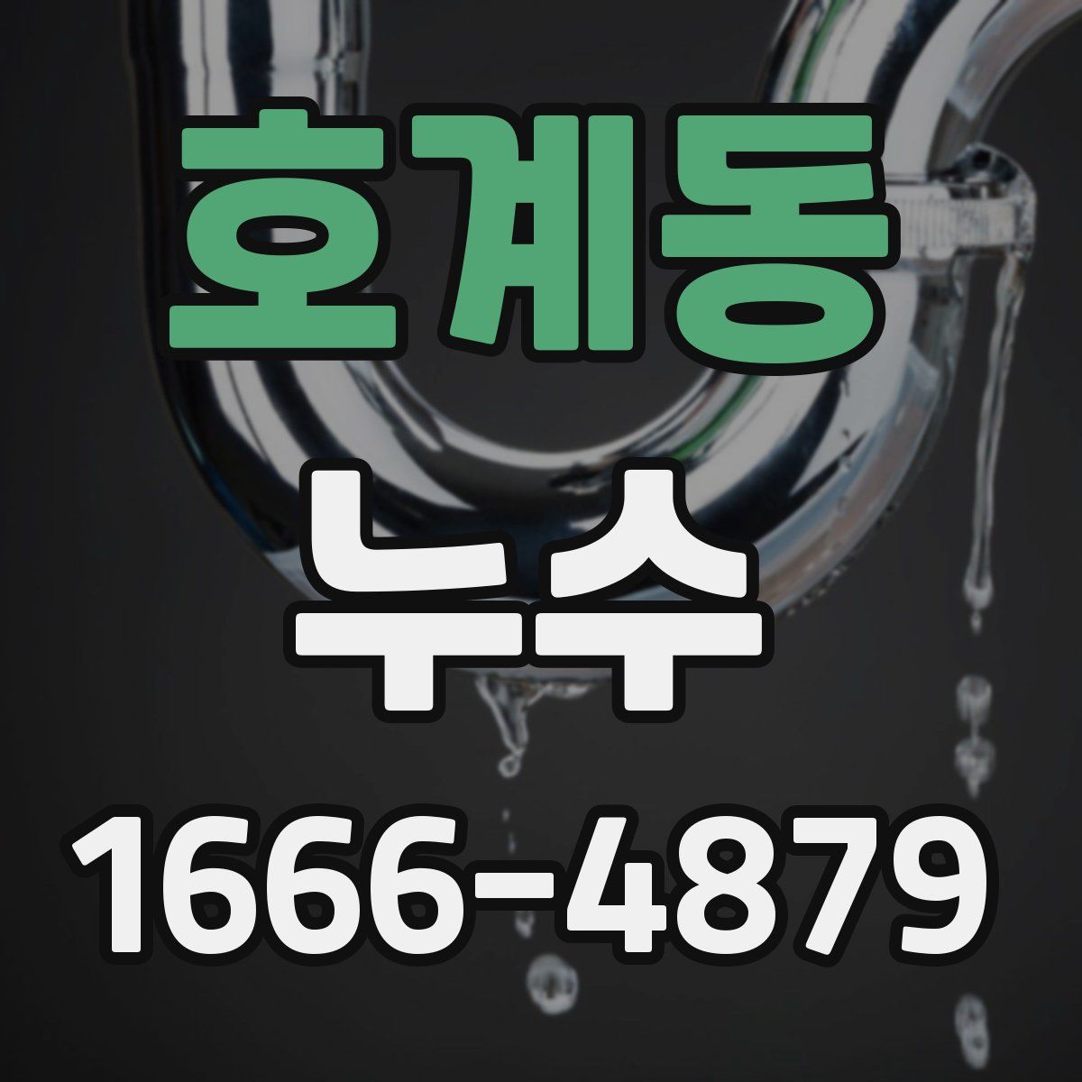 호계동 누수