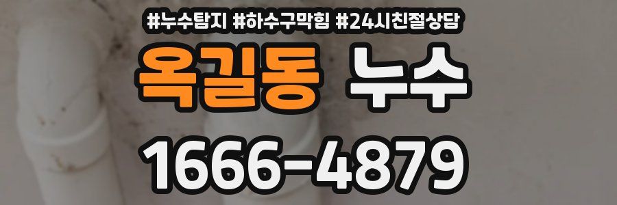 옥길동 누수