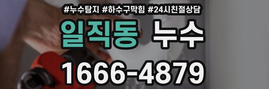 일직동 누수
