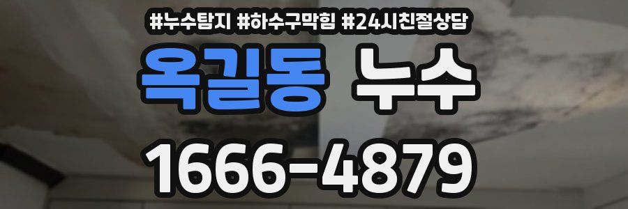 옥길동 누수