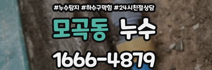 모곡동 누수
