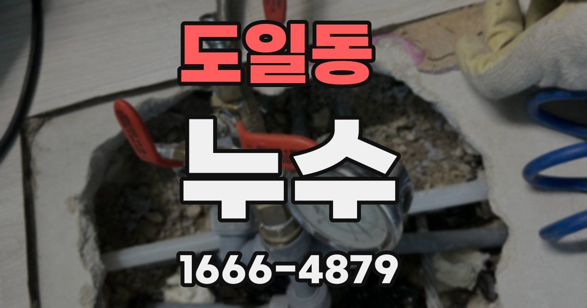 도일동 누수
