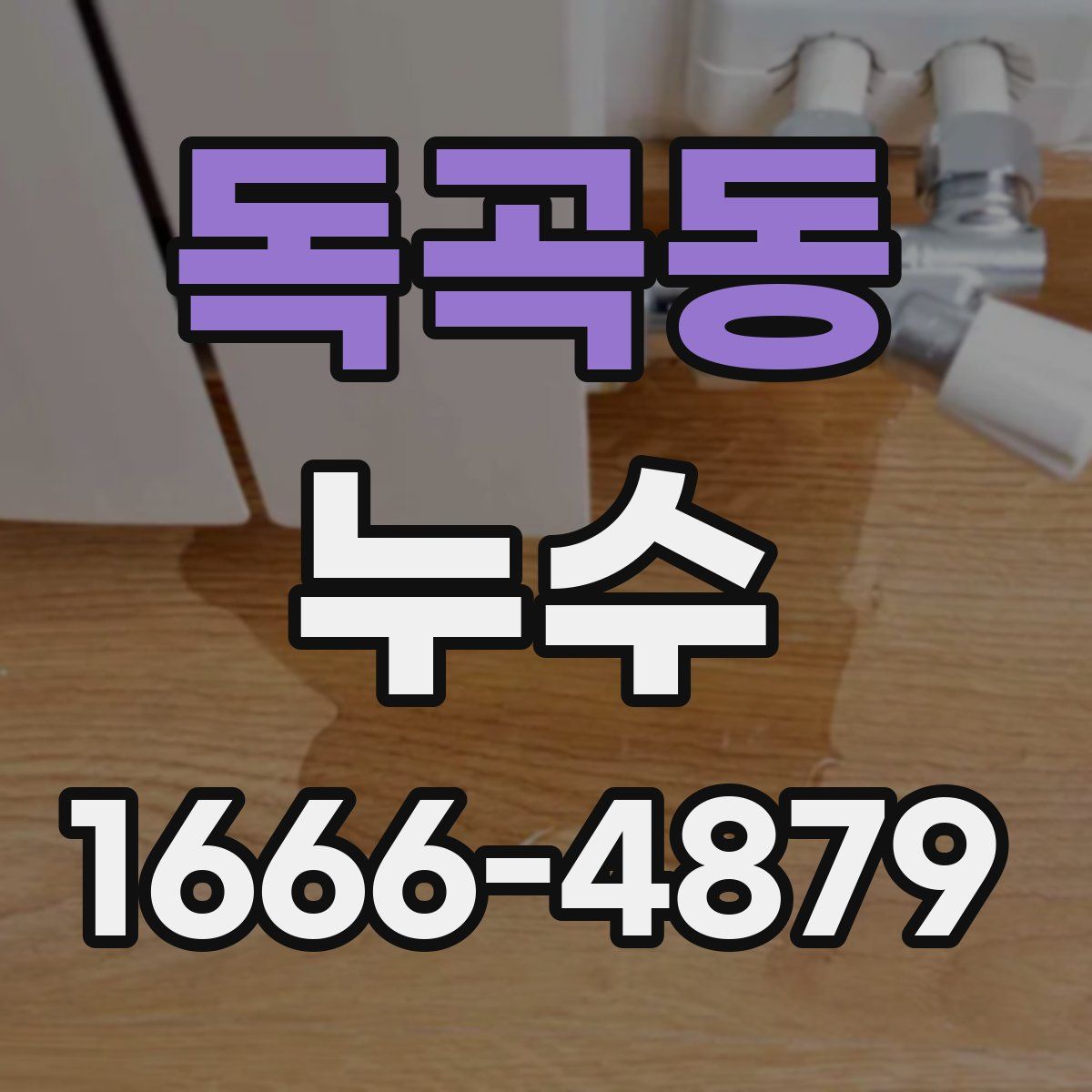 독곡동 누수