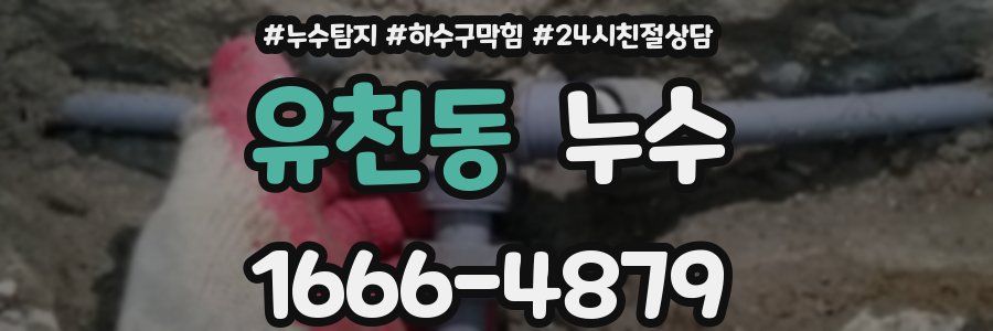 유천동 누수