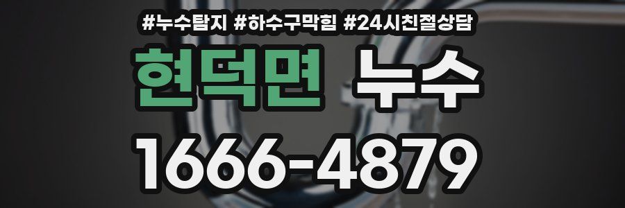 현덕면 누수