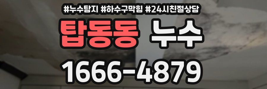탑동동 누수