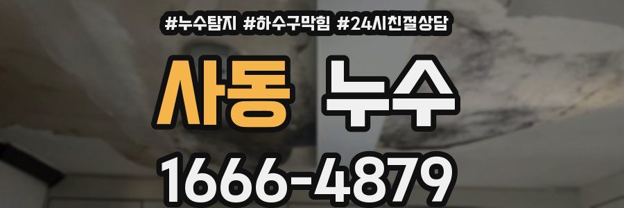 사동 누수