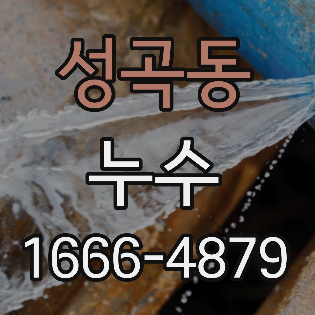 성곡동 누수