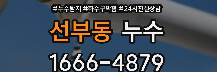 선부동 누수