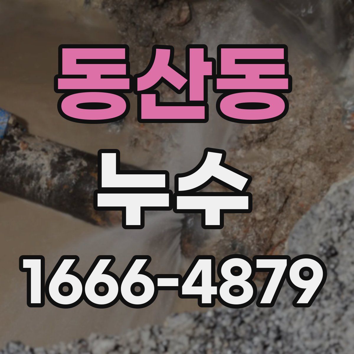 동산동 누수