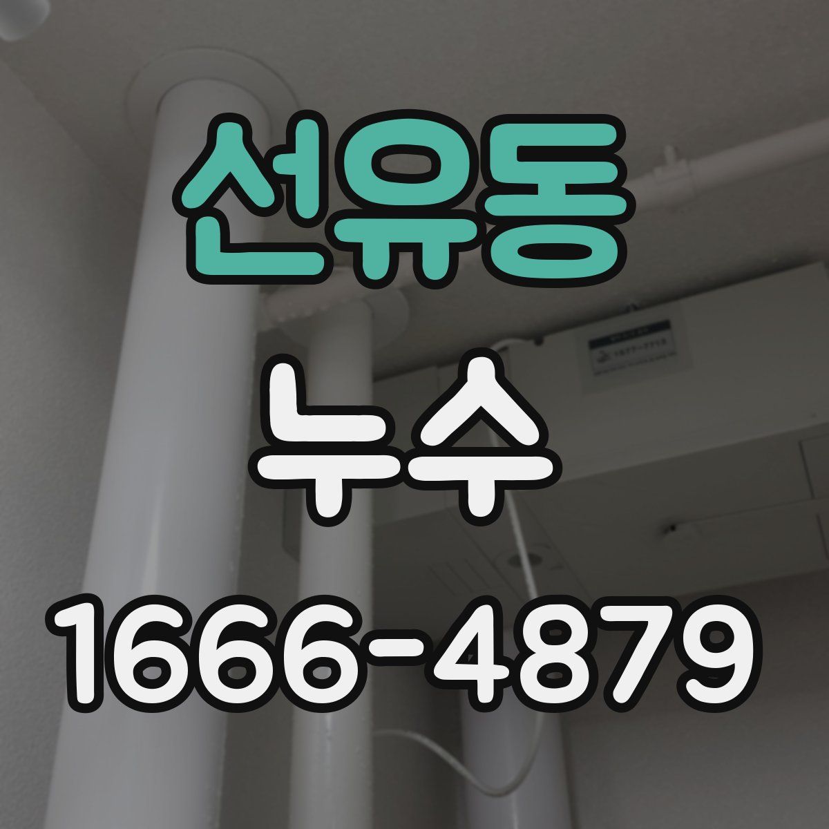 선유동 누수