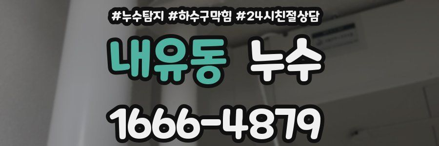 내유동 누수