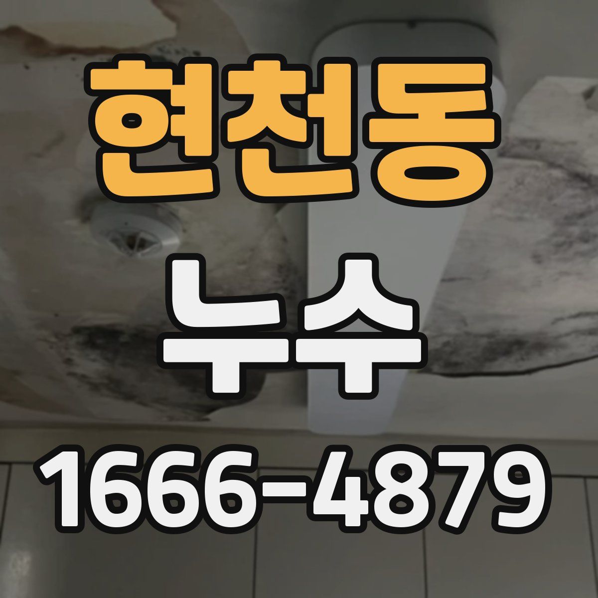 현천동 누수