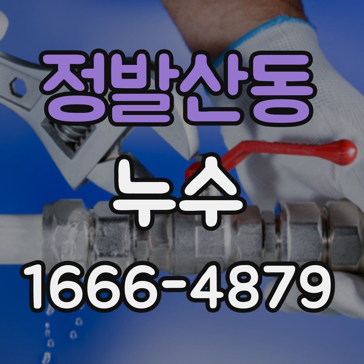 정발산동 누수