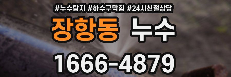 장항동 누수