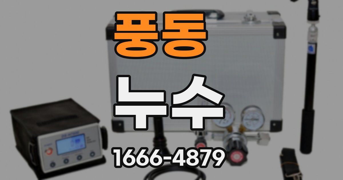 풍동 누수