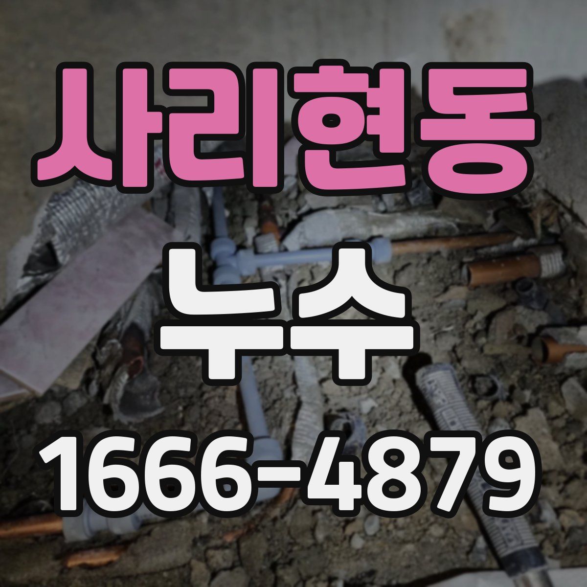 사리현동 누수