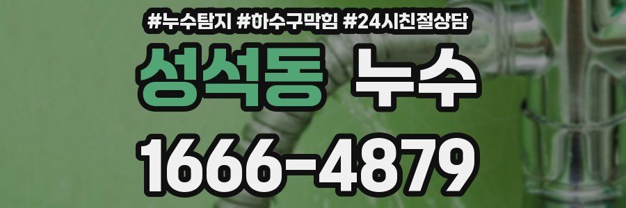 성석동 누수