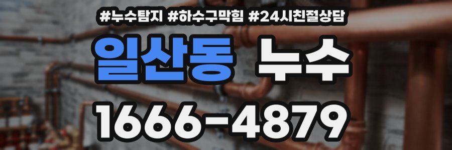 일산동 누수