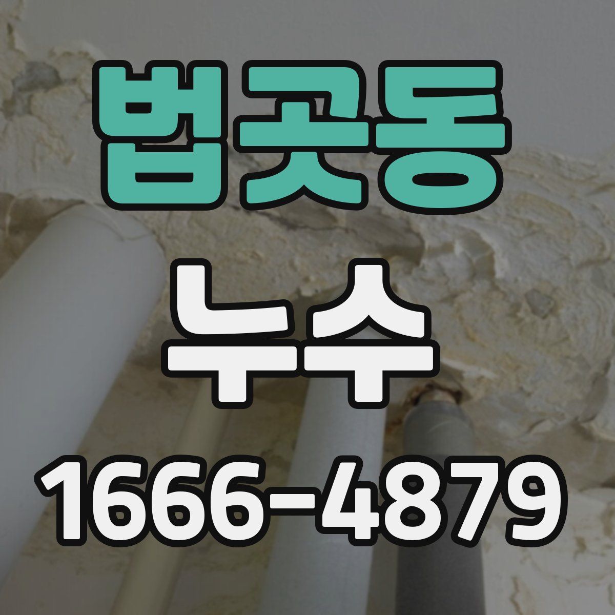 법곳동 누수