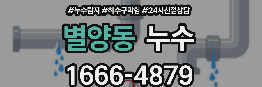 별양동 누수
