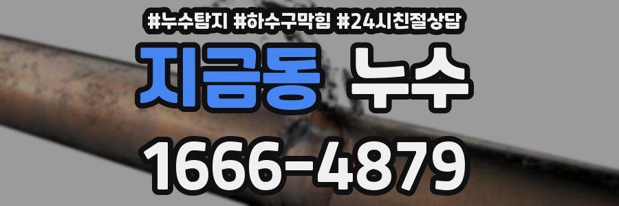 지금동 누수