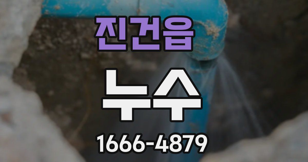 진건읍 누수