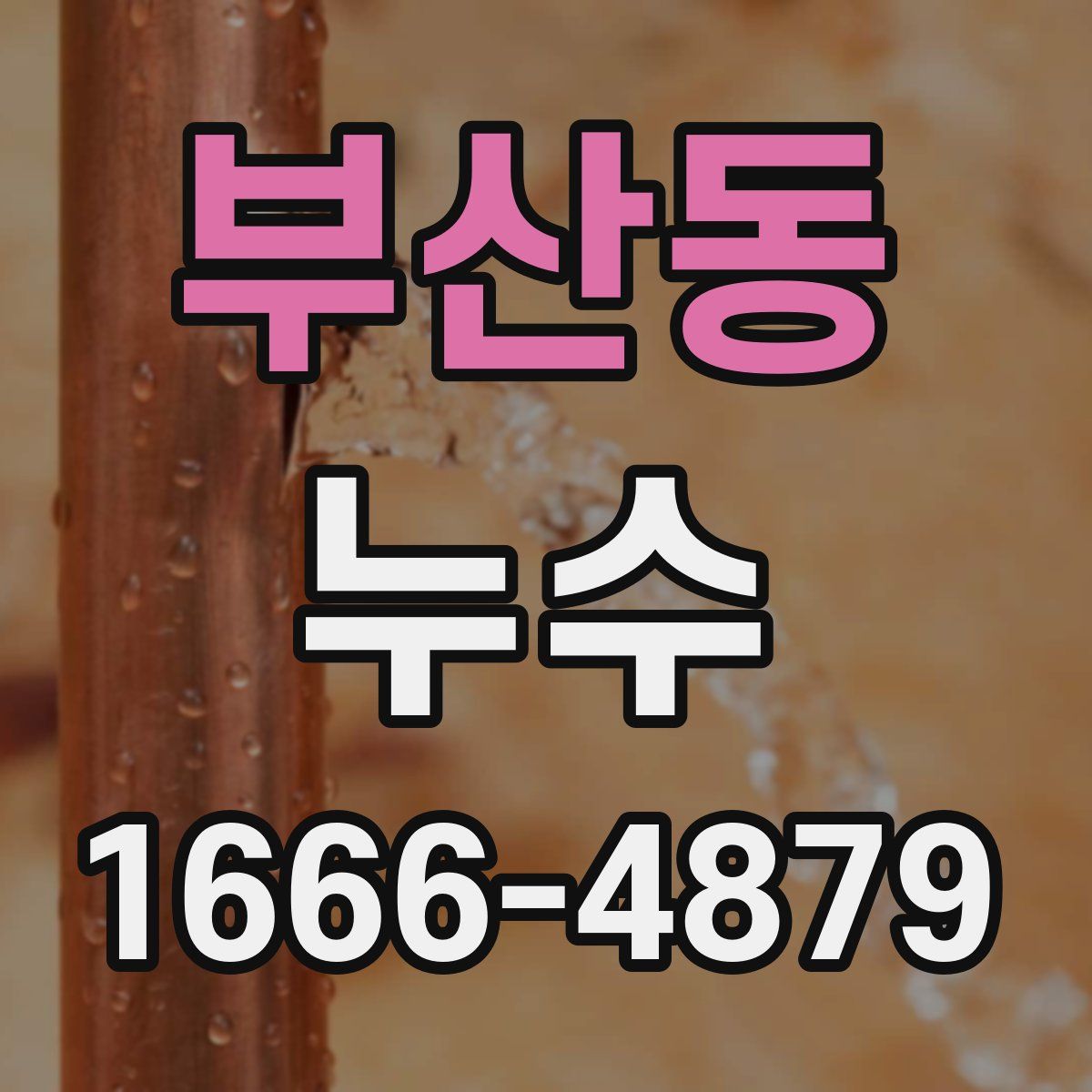 부산동 누수