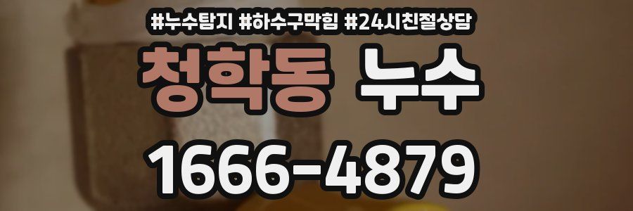 청학동 누수