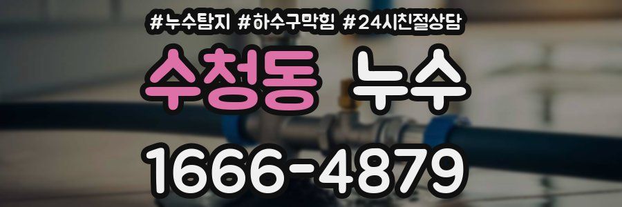 수청동 누수