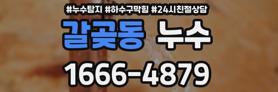 갈곶동 누수
