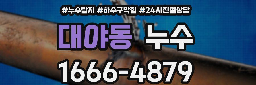 대야동 누수