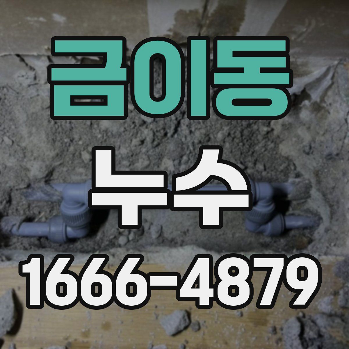 금이동 누수