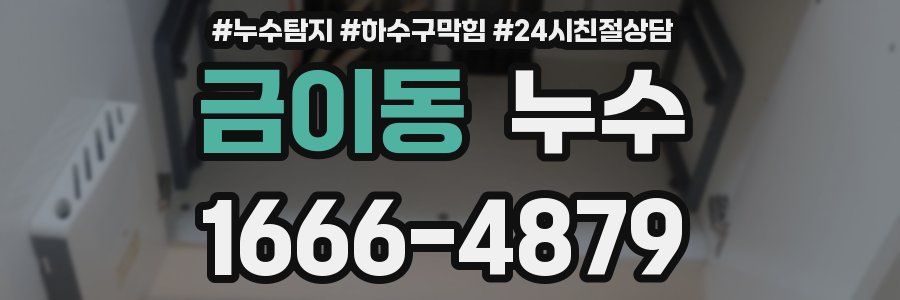 금이동 누수