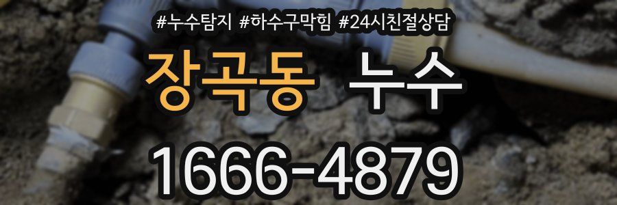 장곡동 누수