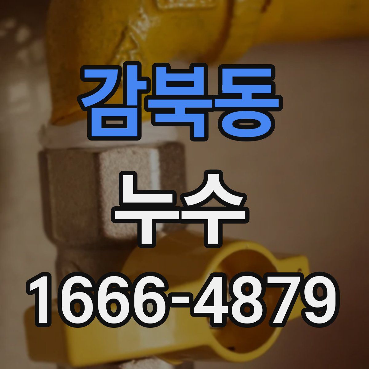 감북동 누수