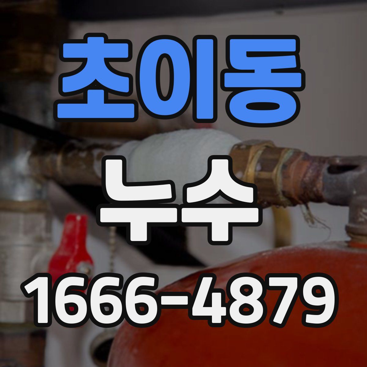 초이동 누수