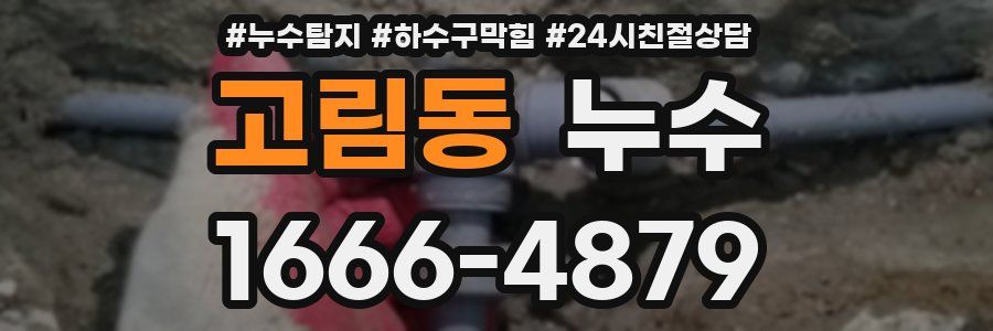고림동 누수