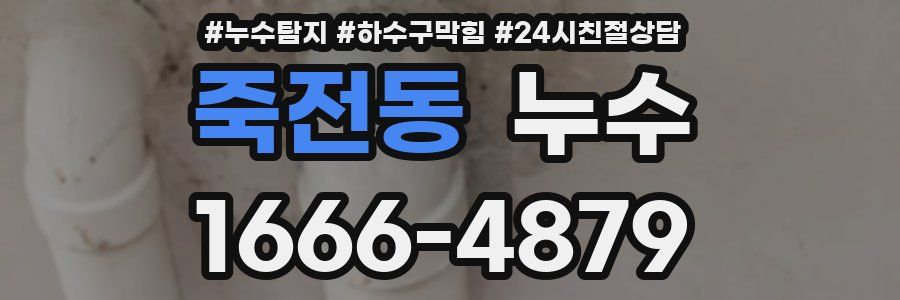 죽전동 누수