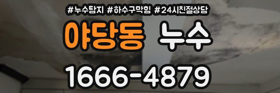 야당동 누수