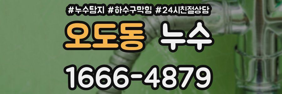 오도동 누수
