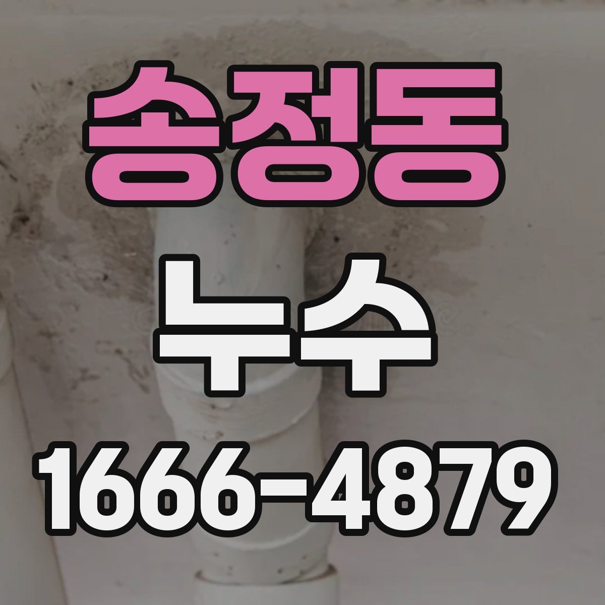 송정동 누수