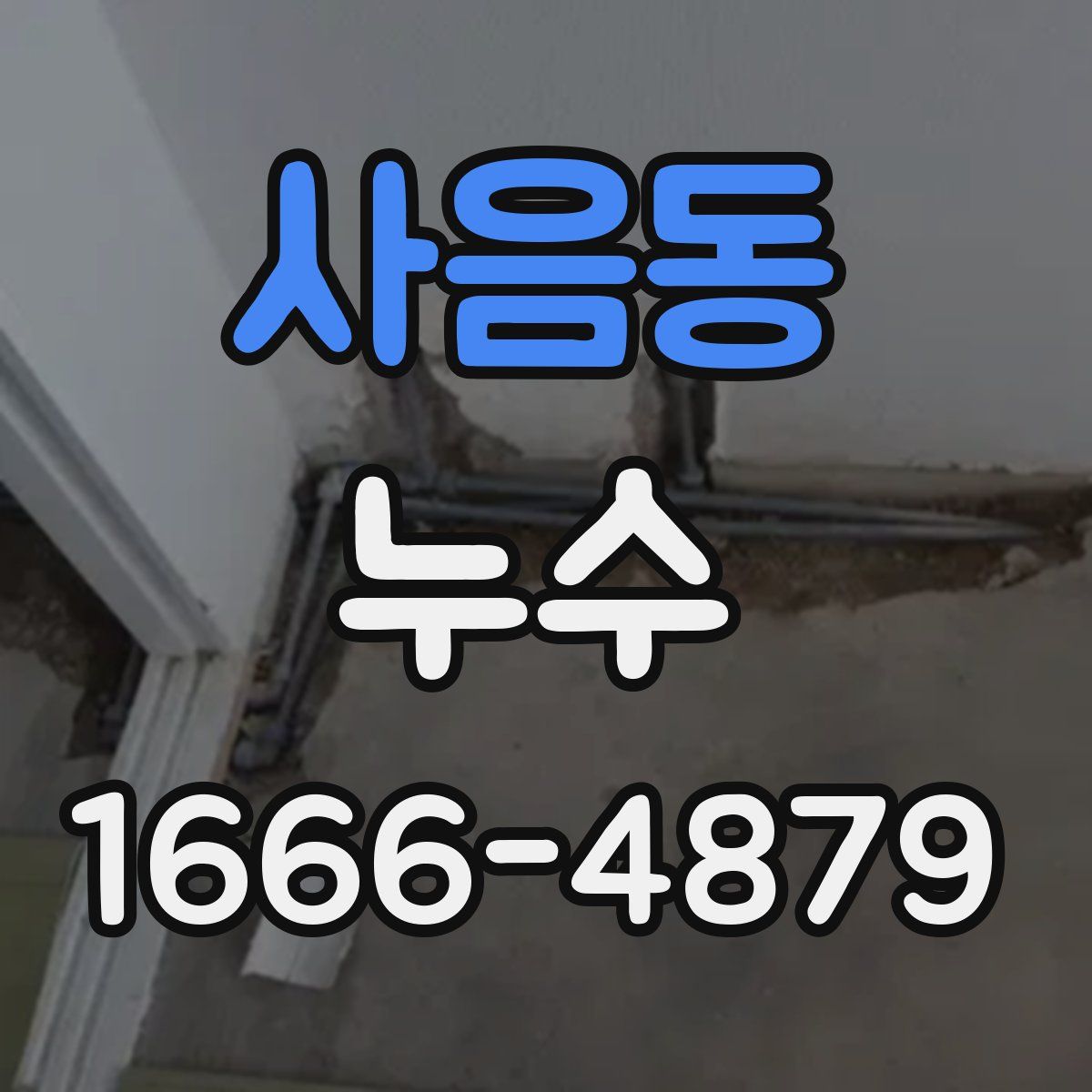 사음동 누수